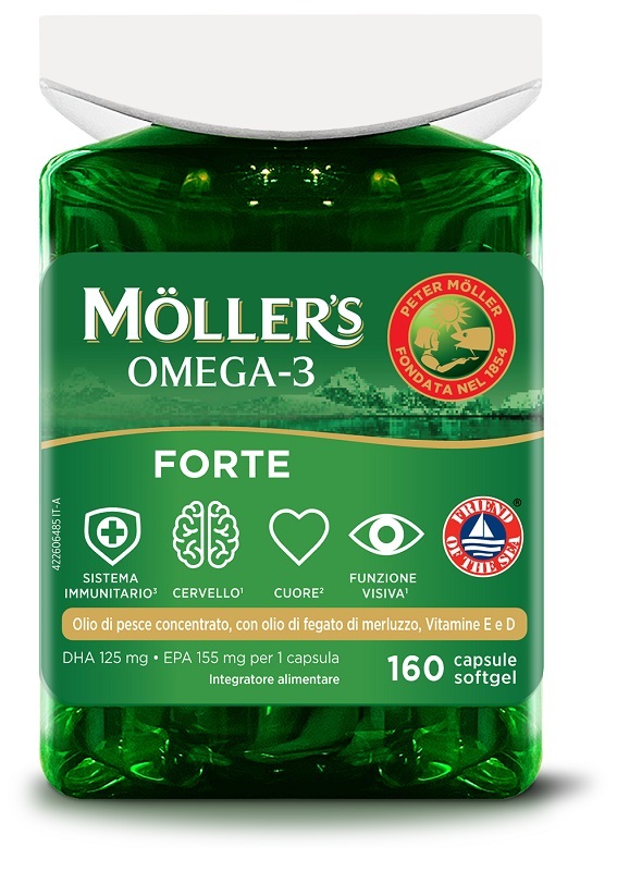 MOLLER'S OMEGA 3 FORTE 160 CAPSULE - Speedyfarma.it
