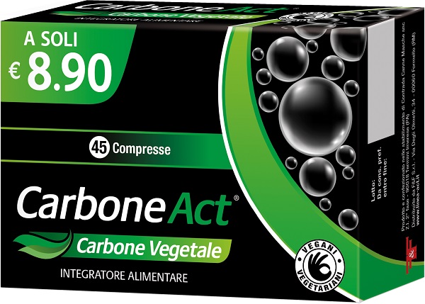 CARBONE ACT 45 COMPRESSE - Speedyfarma.it