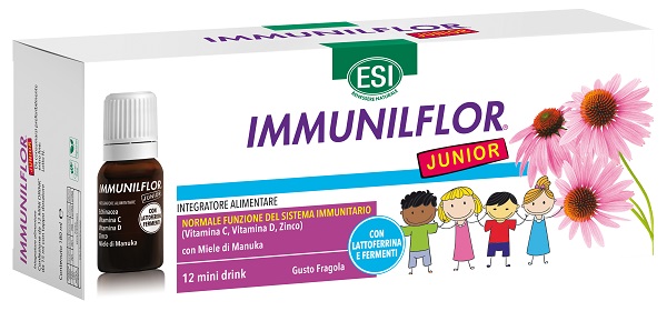 ESI IMMUNILFLOR MINI DRINK JUNIOR 12 MINI DRINK - Speedyfarma.it