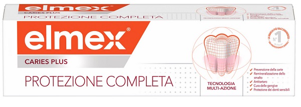 ELMEX DENTIFRICIO CARIES PLUS PROTEZIONE COMPLETA 75 ML - Speedyfarma.it