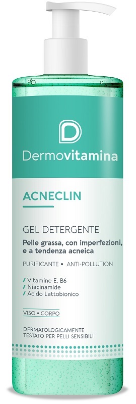 DERMOVITAMINA ACNECLIN GEL DETERGENTE 400 ML - Speedyfarma.it