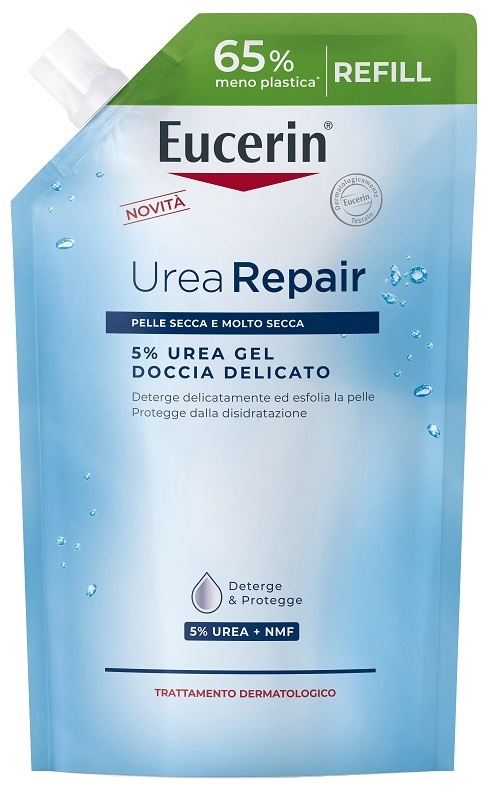 EUCERIN 5% UREA GEL DOCCIA DELICATO REFILL 400 ML - Speedyfarma.it