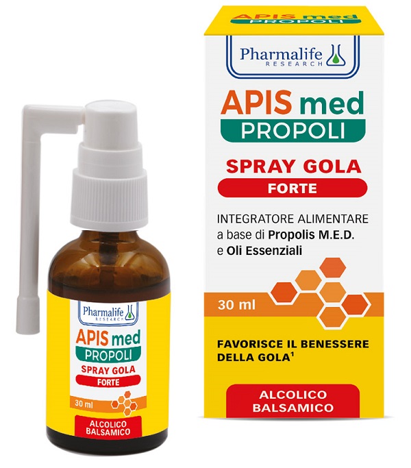 APIS MED PROPOLI SPRAY GOLA FORTE 30 ML - Speedyfarma.it