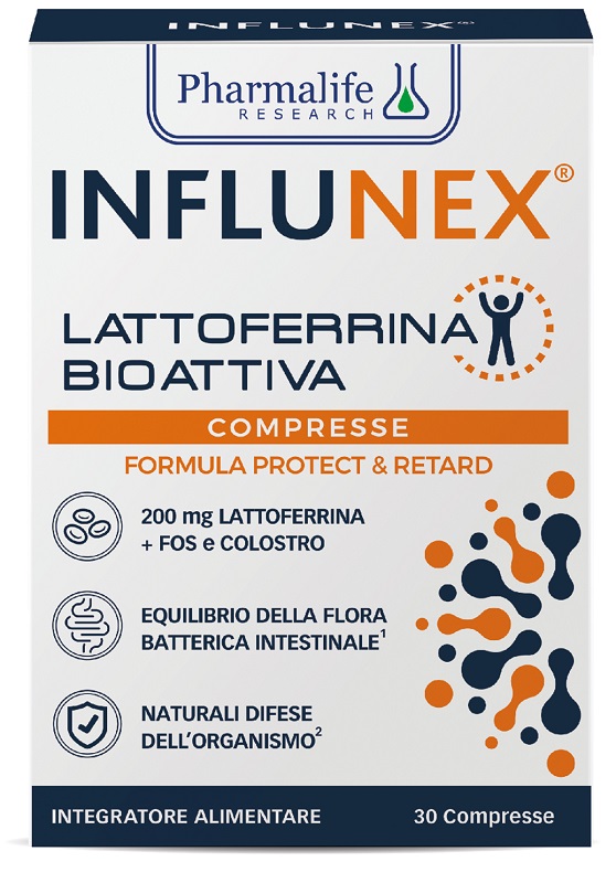 INFLUNEX LATTOFERRINA BIOATTIVA 30 COMPRESSE - Speedyfarma.it