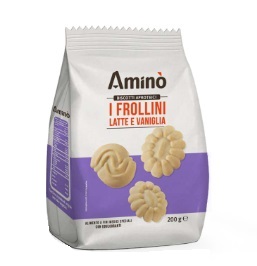 AMINO' I FROLLINI LATTE E VANIGLIA 200 G - Speedyfarma.it