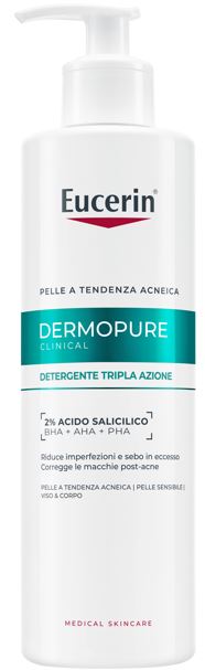 EUCERIN EIS DERMOP DETERGENTE TRIPLA AZIONE 400 ML - Speedyfarma.it