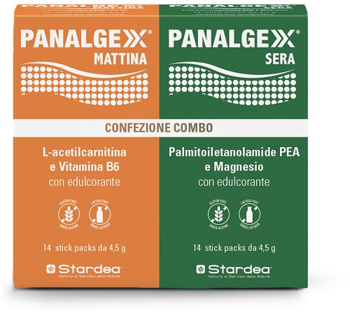 PANALGEXX MATTINA 14 STICKPACK + PANALGEXX SERA 14 STICKPACK CONFEZIONE COMBO - Speedyfarma.it
