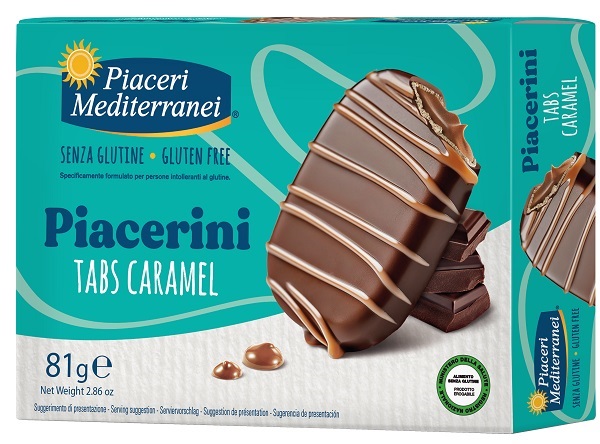 PIACERI MEDITERRANEI PIACERINI TABS CARAMEL 81 G - Speedyfarma.it