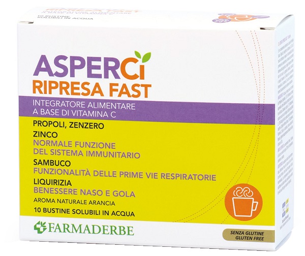 ASPER CI RIPRESA FAST 10 BUSTINE 5 G - Speedyfarma.it