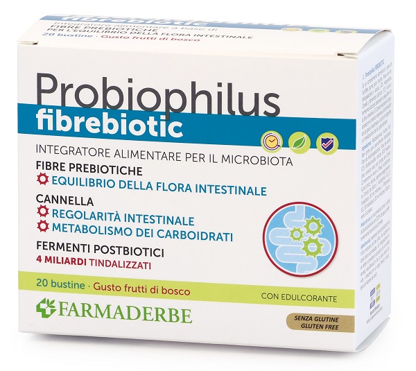 ROBIOPHILUS FIBREBIOTIC 20 BUSTINE 5 G - Speedyfarma.it