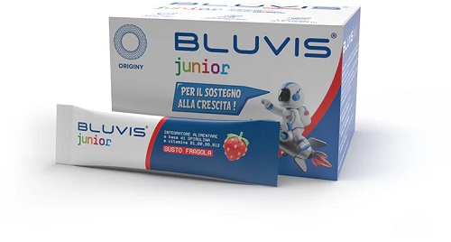BLUVIS JUNIOR FRAGOLA 20 STICK - Speedyfarma.it