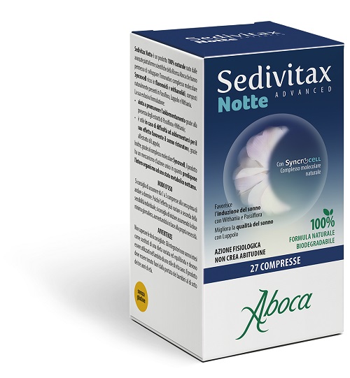 SEDIVITAX NOTTE ADVANCED 27 COMPRESSE - Speedyfarma.it