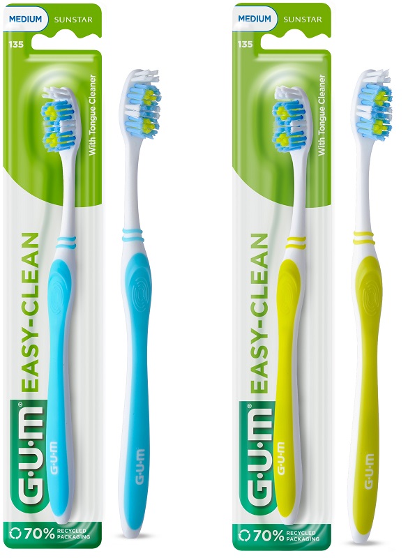 GUM EASY CLEAN TOOTHBRUSH - Speedyfarma.it