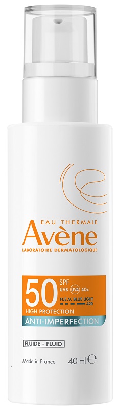 EAU THERMALE AVENE SOLARE FLUIDO ANTI-IMPERFEZIONI SPF50 40 ML - Speedyfarma.it