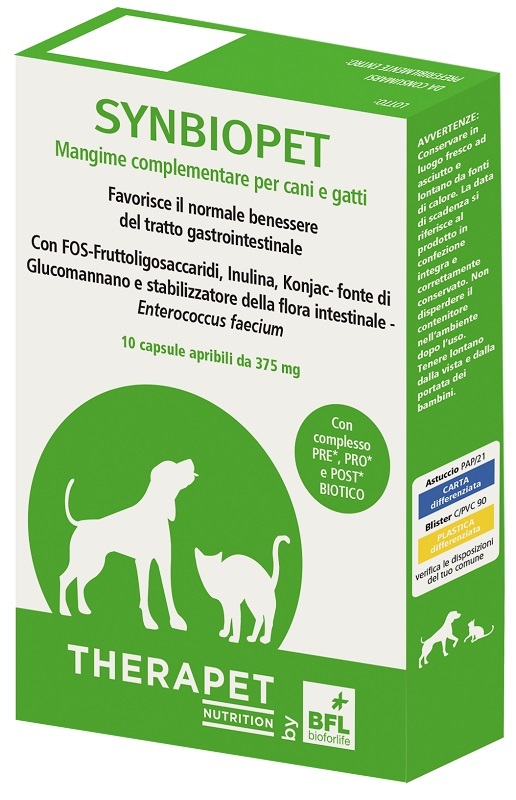 SYNBIOPET THERAPET 10 CAPSULE - Speedyfarma.it