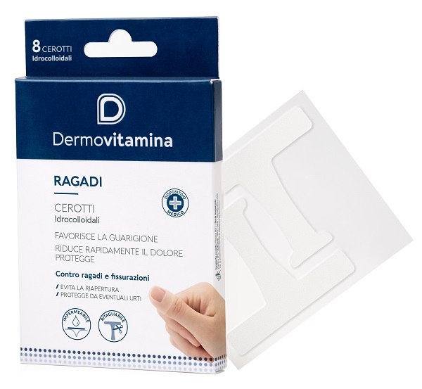 DERMOVITAMINA RAGADI CEROTTI 8 PEZZI - Speedyfarma.it