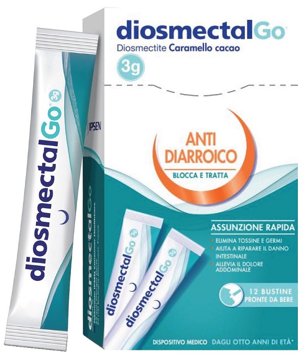 DIOSMECTALGO CARAMELLO CACAO 12 STICK - Speedyfarma.it
