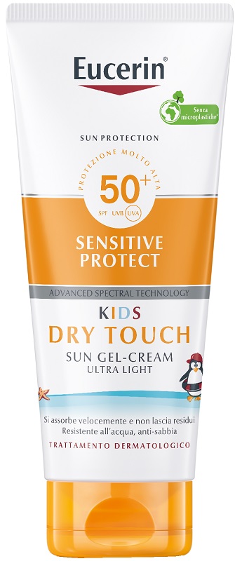 EUCERIN SUN KIDS DRY TOUCH GEL CREAM SPF50+ 200 ML - Speedyfarma.it