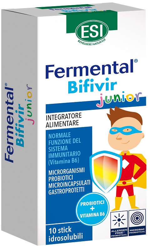 ESI FERMENTAL BIFIVIR JUNIOR 10 STICK IDROSOLUBILI - Speedyfarma.it