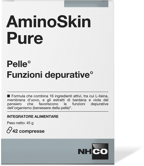NHCO AMINOSKIN PURE 42 COMPRESSE - Speedyfarma.it