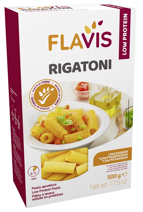 FLAVIS RIGATONI APROTEICI 500 G - Speedyfarma.it
