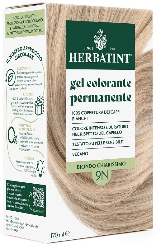 HERBATINT 9N BIONDO CHIARISSIMO 170 ML - Speedyfarma.it
