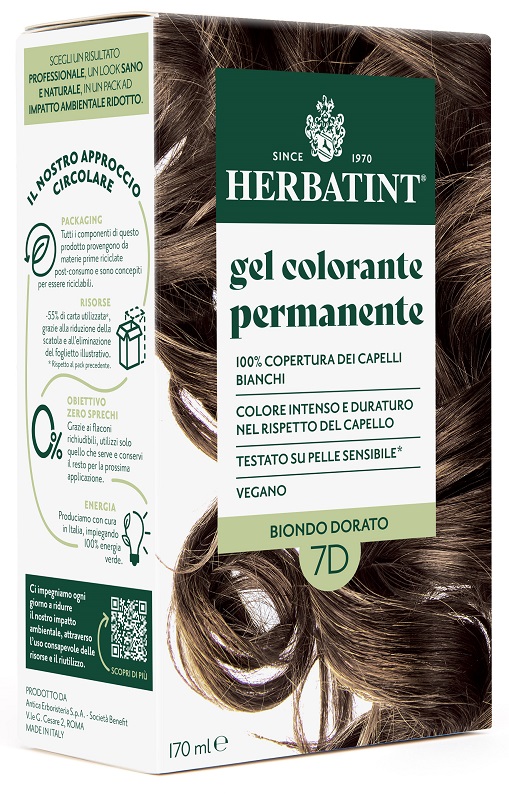 HERBATINT 7D BIONDO DORATO 170 ML - Speedyfarma.it