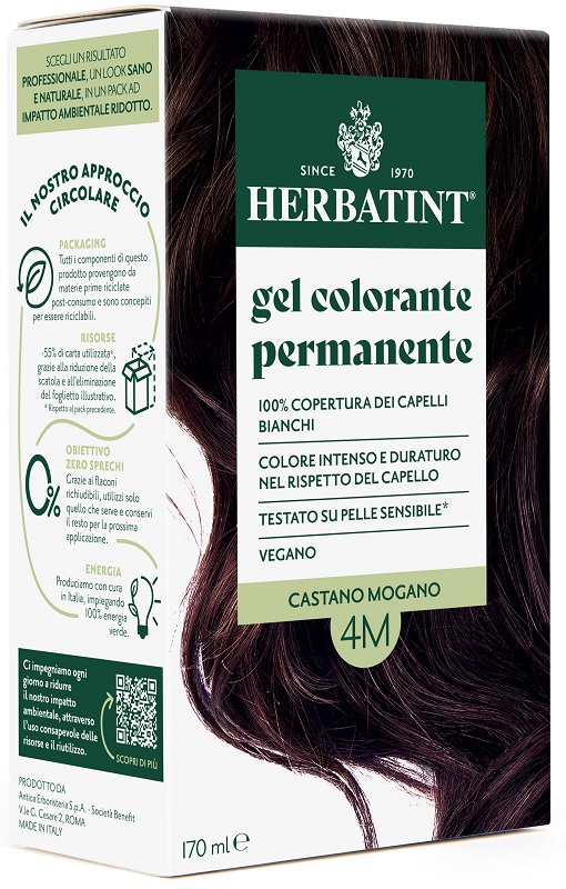 HERBATINT 4M CASTANO MOGANO 170 ML - Speedyfarma.it