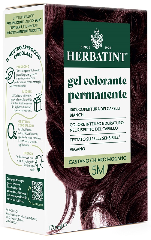 HERBATINT 5M CASTANO CHIARO MOGANO 170 ML - Speedyfarma.it