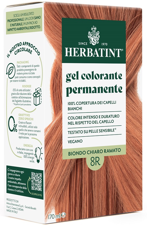 HERBATINT 8R BIONDO CHIARO RAMATO 170 ML - Speedyfarma.it