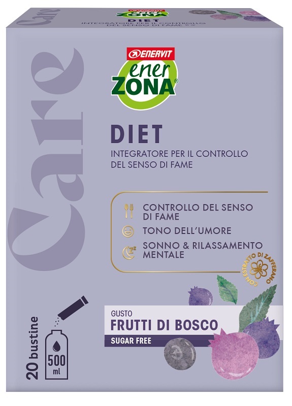 ENERZONA CARE DIET FRUTTI DI BOSCO 20 BUSTINE - Speedyfarma.it