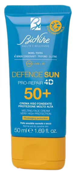 DEFENCE SUN 50+ CREMA VISO FONDENTE 50 ML - Speedyfarma.it