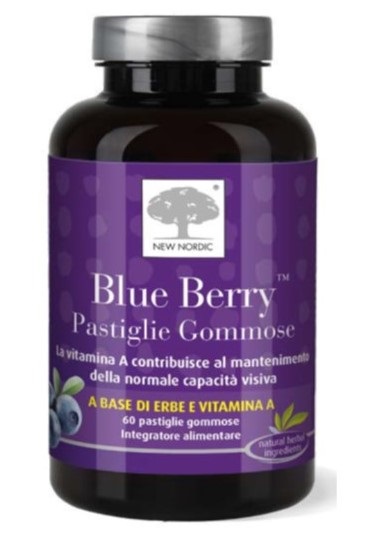 BLUE BERRY 60 PASTIGLIE GOMMOSE - Speedyfarma.it