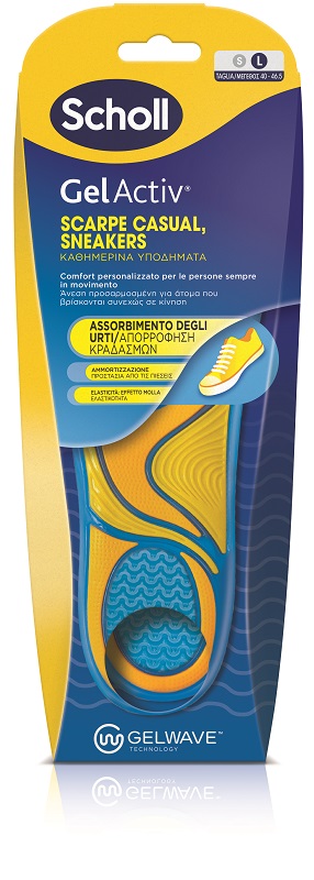 SCHOLL GELACTIV SCARPE CASUAL SNEAKERS MISURA LARGE NUOVA SERIE 2025 1 PAIO - Speedyfarma.it