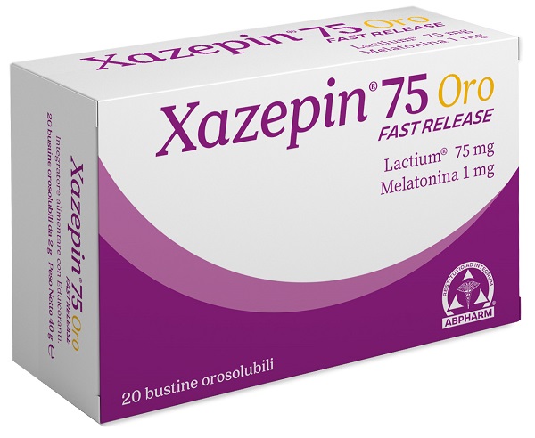 XAZEPIN 75 ORO FAST RELEASE 20 BUSTINE - Speedyfarma.it