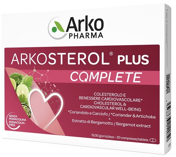 ARKOSTEROL PLUS COMPLETE 30 COMPRESSE - Speedyfarma.it
