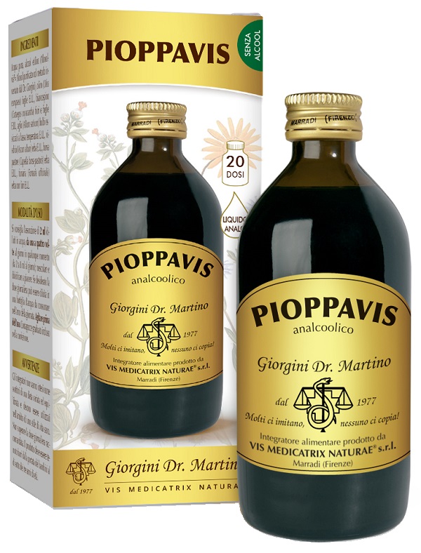 PIOPPAVIS LIQUIDO ANALCOOLICO 200 ML - Speedyfarma.it