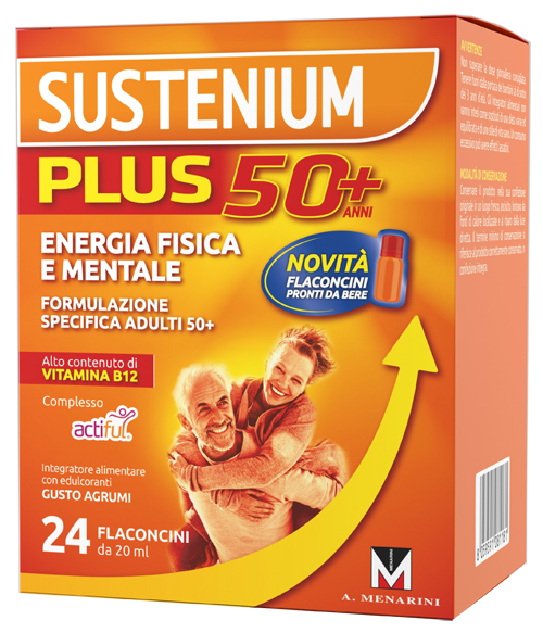 SUSTENIUM PLUS 50+ 24 FLACONCINI - Speedyfarma.it