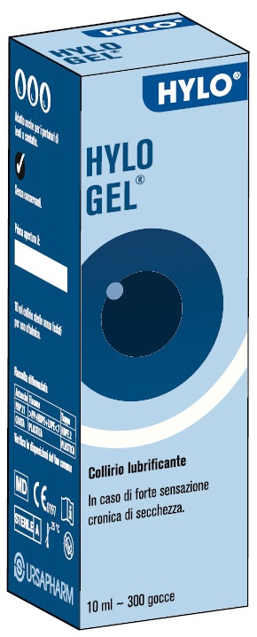COLLIRIO LUBRIFICANTE HYLO GEL IALURONATO DI SODIO 2 MG/ML 10 ML - Speedyfarma.it