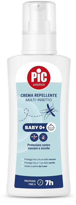 PIC SOLUTION CREMA REPELLENTE MULTI-INSETTO BABY 0+ 100 ML - Speedyfarma.it