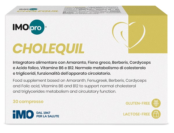 IMOPRO CHOLEQUIL 30 COMPRESSE NUOVA FORMULAZIONE - Speedyfarma.it