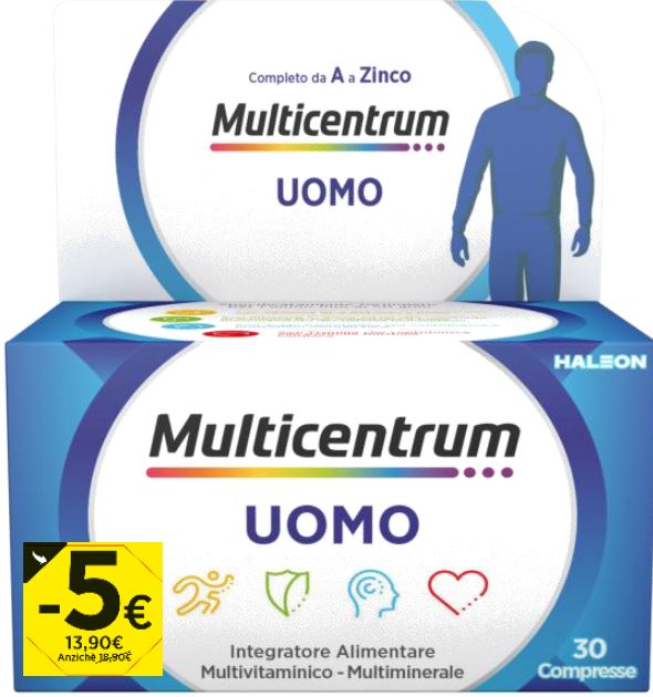MULTICENTRUM U 30 COMPRESSE PROMO 2026 - Speedyfarma.it
