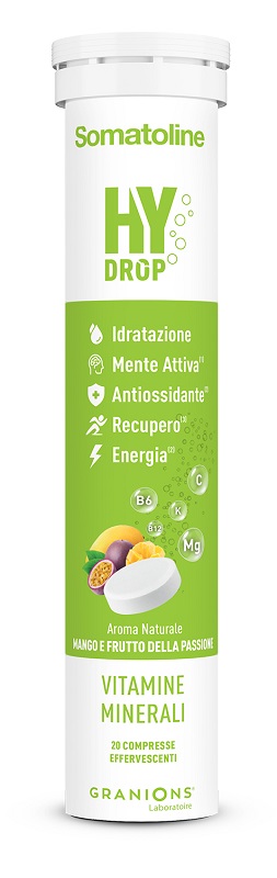 SOMATOLINE HYDROP MANGO & FRUTTO DELLA PASSIONE 20 COMPRESSE EFFERVESCENTI - Speedyfarma.it