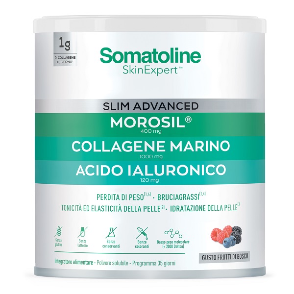 SOMATOLINE SLIM ADVANCED 275 G SENZA GLUTINE SENZA LATTOSIO - Speedyfarma.it