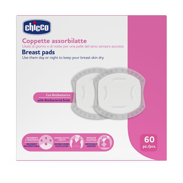 CHICCO COPPETTE ASSORBILATTE 60 PEZZI 2026 - Speedyfarma.it