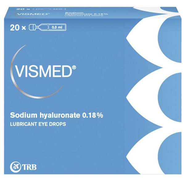 COLLIRIO LUBRIFICANTE VISMED CON ACIDO IALURONICO 0,18% 20 FIALETTE DA 0,3 ML - Speedyfarma.it