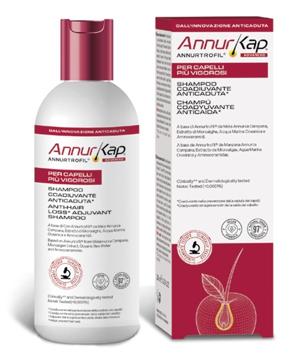 ANNURKAP ADVANCED SHAMPOO COADIUVANTE ANTICADUTA 200 ML - Speedyfarma.it