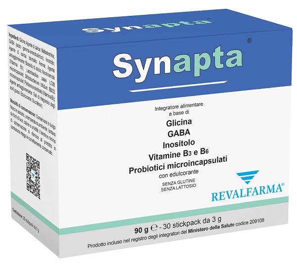 SYNAPTA 30 STICKPACK CON EDULCORANTE SENZA GLUTINE E LATTOSIO - Speedyfarma.it