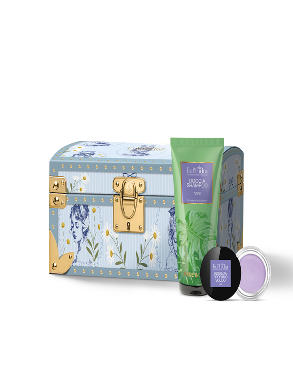 EUPHIDRA CAMMEO COFANETTO TIARE' DOCCIA SHAMPOO 200 ML + ESSENZA PROFUMO SOLIDO 15 G - Speedyfarma.it